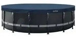 INTEX Poolabdeckung INTEX &Oslash;488 x 20 cm Rund PVC und PET