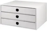 Schubladenbox White 3 Sch&uuml;be A4