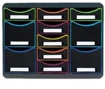 Schubladenbox STORE-BOX MULTI 11Sch&uuml;be harlekin/sw
