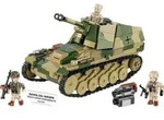 COBI-2598 - 860 PCS HC WWII 2598 SD.KFZ.124 WESPE EXECUTIVE EDITION
