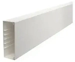OBO Wand- und Deckenkanal, Bodenlochung, 60x170mm, Polyvinylchlorid, reinwei&szlig; RAL,