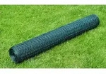 vidaXL Drahtzaun mit PVC-Beschichtung 25x0,75 m Gr&uuml;n