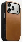 Nomad Modern Leather Folio iPhone 17 Pro English Tan