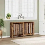 vidaXL Heizk&ouml;rperverkleidung Altholz-Optik 149x20x82 cm Holzwerkstoff