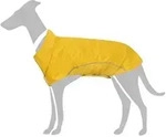 vidaXL Hunde Regenmantel mit Reflexstreifen Polyester Gelb M