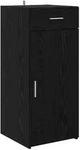 vidaXL Aufbewahrungsschrank Schwarze Eiche 40 x 42,5 x 93 cm
