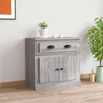 vidaXL Sideboard Grau Sonoma 70x35,5x67,5 cm Holzwerkstoff