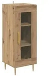 vidaXL Sideboard Artisan-Eiche 34 x 34,5 x 90 cm Holzwerkstoff