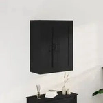 vidaXL Highboard Schwarz Eiche 69,5x34x90 cm Holzwerkstoff