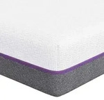 vidaXL Matratze Wei&szlig; und Grau 180 x 200 cm Jacquard-Stoff