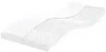 vidaXL Schaumstoffmatratze Wei&szlig; 100x210 cm 7-Zonen H&auml;rtegrad 20 ILD