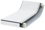 vidaXL Matratze Wei&szlig; und Grau 90 x 200 cm Bonell Feder