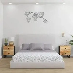vidaXL Nachttische 2 Stk. 40x33x46 cm Massivholz Mango