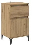 vidaXL Nachttisch Artisan-Eiche 40 x 35 x 70 cm Holzwerkstoff
