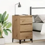 vidaXL Nachttisch Artisan Eiche 40x35x70 cm Holzwerkstoff