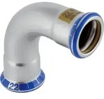Geberit GE Mapress, Edelstahl, Gas, Bogen 90 Gr., d35mm, 1 Stk.