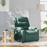 vidaXL Relaxsessel Dunkelgr&uuml;n Stoff