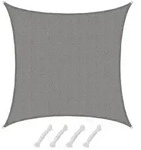 UV Sonnensegel Wasserdurchl&auml;ssig 7x7 - Viereckig - Sonnenschutz Garten Terrasse