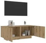 vidaXL TV-Regal Artisan-Eiche 100x35x40 cm Holzwerkstoff