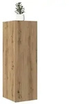 vidaXL TV-Schrank Artisan-Eiche 30,5x30x90 cm Holzwerkstoff