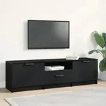 vidaXL TV-Schrank - Schwarzes Eichenholz - 140x35x40 cm - Aus Holzwerkstoff...
