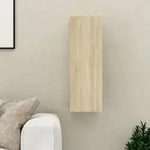 vidaXL TV-Schrank Sonoma-Eiche 30,5x30x90 cm Holzwerkstoff