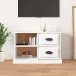 vidaXL TV-Schrank Wei&szlig; 73x35,5x47,5 cm Holzwerkstoff