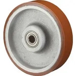 Ersatzrad D.200mm Trgf.1000kg Polyurethan/Guss Achs-D.25mm Nabenl.60mm BS ROLLEN