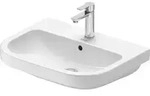 Duravit DU D-Code 2.0 Waschtisch, wei&szlig; Hochglanz, rund, 1 Stk.