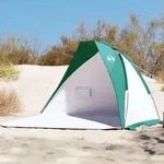 vidaXL Strandzelt Meergr&uuml;n 268x223x125 cm 185T Polyester