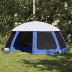 vidaXL Poolzelt mit abnehmbarem &Uuml;berzelt Netzw&auml;nden Azurblau 612x612cm