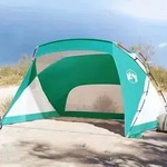 vidaXL Strandzelt Meergr&uuml;n 274x178x170/148 cm 185T Polyester