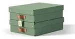 Esselte Leitz Puro Aufbewahrungsbox m.Deckel mittel&flach 8L gr&uuml;n 2er Pack