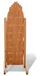 vidaXL Spalierzaun Massivholz 180x100 cm