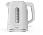 Adler AD 1380 Wasserkocher mit STRIX-Sicherheitssystem - 1 L, 2200 W, Wei&szlig;