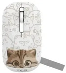 INCA Maus IWM-242K Wireless, Katzenmotiv Eingabe / Ausgabe M&auml;use & Tastaturen