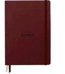 Rhodia Goalbook Creation A5 Umschlag, 50 Bl wei&szlig; blanko 200g, Weinrot 194152C
