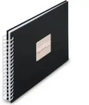 Hama Spiral-Album Fine Art 50 wei&szlig;e Seiten New Black (00009831)