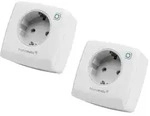 HOMEMATIC IP 157338A0, Schaltsteckdose, 2 St&uuml;ck