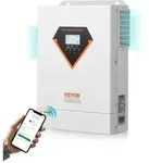 VEVOR Hybrid-Solarwechselrichter, 6kW, All-in-One-Wechselrichter mit reinem Sinus,