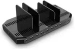 LINDY 120W 10 Port USB Charging Station B&uuml;roger&auml;te M&ouml;bel Ladestationen & Carts