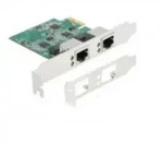 Delock PCI Express x1 Karte zu 2 x RJ45 2.5 Gigabit LAN RTL8125 PCI-Express