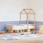 vidaXL Dach f&uuml;r Kinderbett 118x70x176,5 cm Massivholz Kiefer