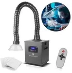 STAHLWERK Rauchabsaugung FE-150 ST mit 3-fach-Filter und 150 W Absauganlage