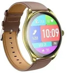 Elegante Watch mit Anruffunktion in Gold - multifunktionale wasserdichte Watch f&uuml;r