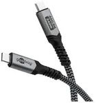 GOOBAY USB-C Kabel 74210 USB4 240W 1,5m 40Gbit/s Textilmantel