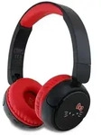Bluetooth On-Ear-Kopfh&ouml;rer Hello Kitty-Gesichtslogo, Rot