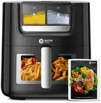 Balter Hei&szlig;luftfritteuse Airfryer &Ouml;l- & Wasser-Spray Funktion 7,2L XXL,