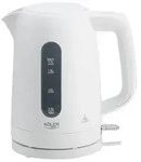 Adler AD 1379 Wasserkocher 2200W, 1,7 L, STRIX-System, 360&deg; drehbar - Wei&szlig;
