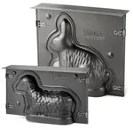 Zenker Osterbackformen Mini-Osterlamm und Hase Backformen 700 & 600 ml F&uuml;llvolumen